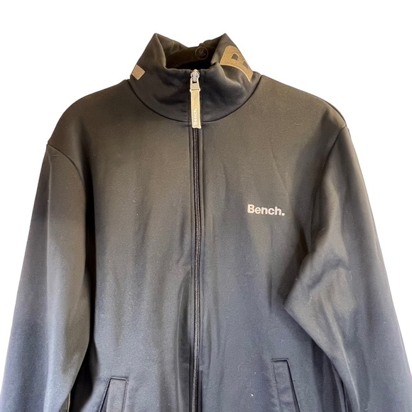 Bench Men's Jacket Size L Black - Picture 3 of 16